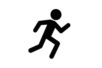make me a simple running icon